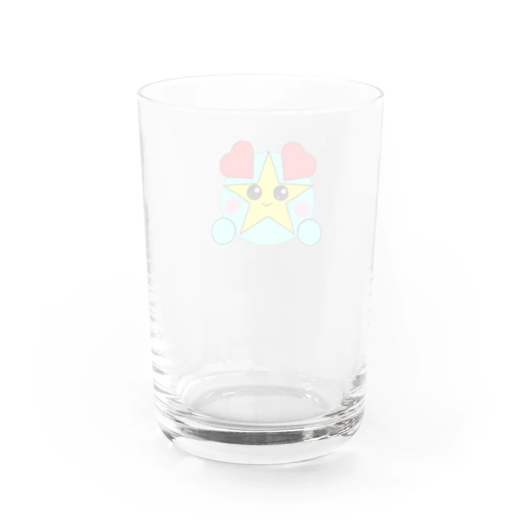 Tukiyonshoppingのつきよんグッズ Water Glass :back