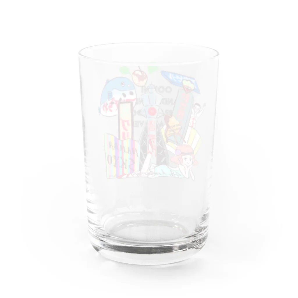 Nashio.incのOsaka lovers Water Glass :back