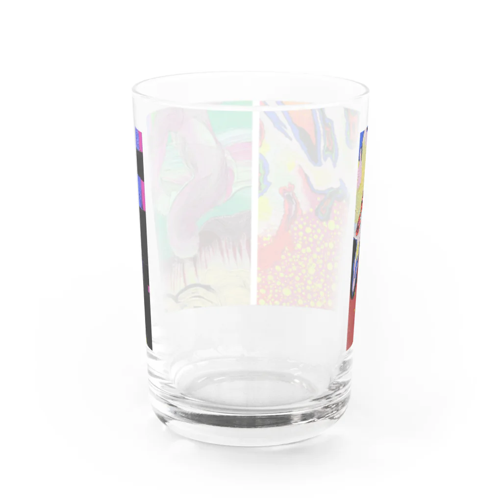 zusiの鮮やかなもどかしさ × 生かす Water Glass :back