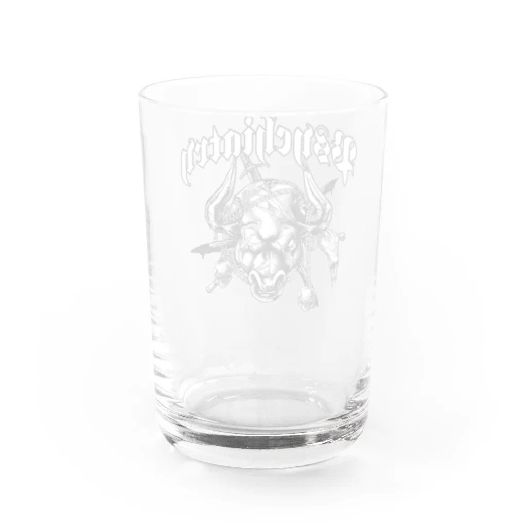 生まれて御免‼老舗40年椎名屋の精神障害「Psychiatry」 Water Glass :back