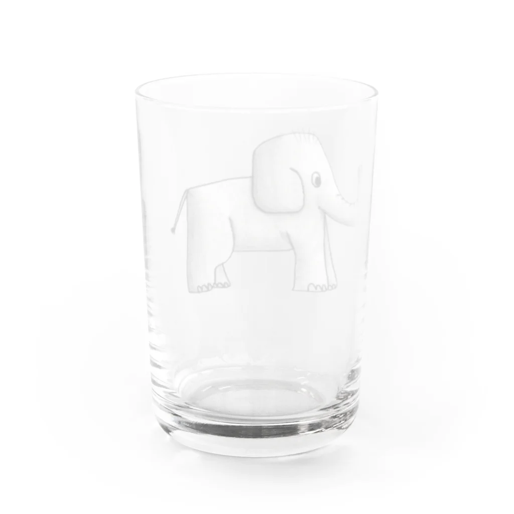 Milankovitch_cycleのアジアゾウ Water Glass :back