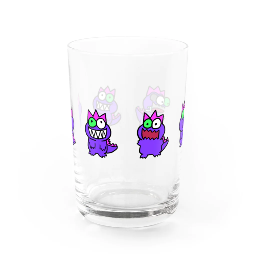 バルグル バンズくんのバンズくんいろいろ Water Glass :back