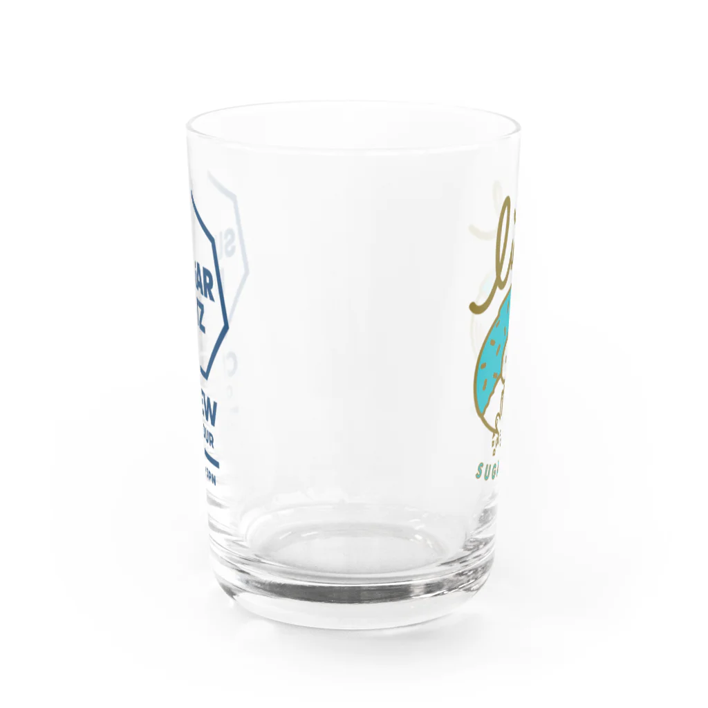 SUGARBITZのSUGARBITZ LOGO グラス ver.2 Water Glass :back