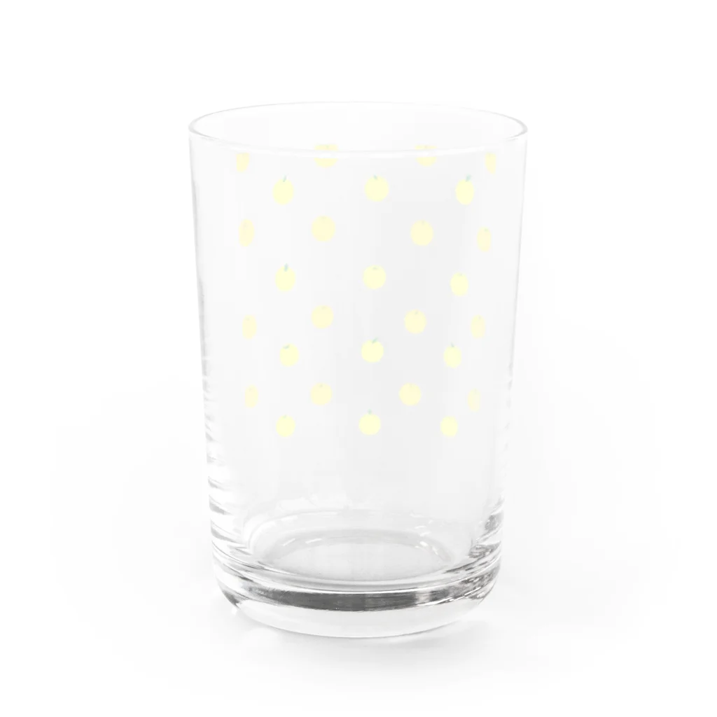 pochiの柑橘類 Water Glass :back