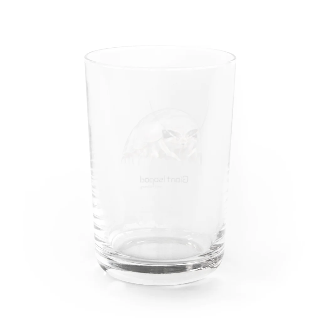 ビビッとランキング【公式】のダイオウグソクムシ グラス Water Glass :back