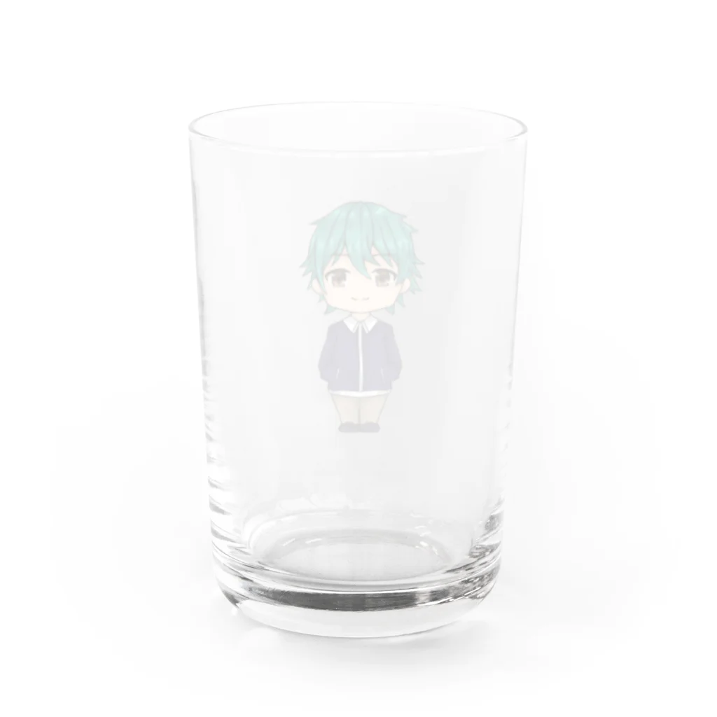 福祉メイキングスタジオの代表ともさんグラス(小) Water Glass :back