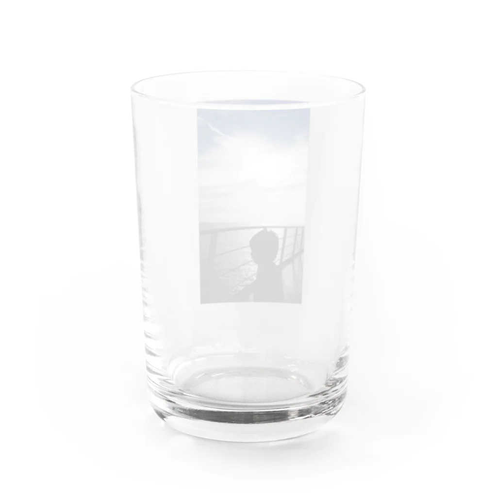 haco☆のSunset&San Water Glass :back