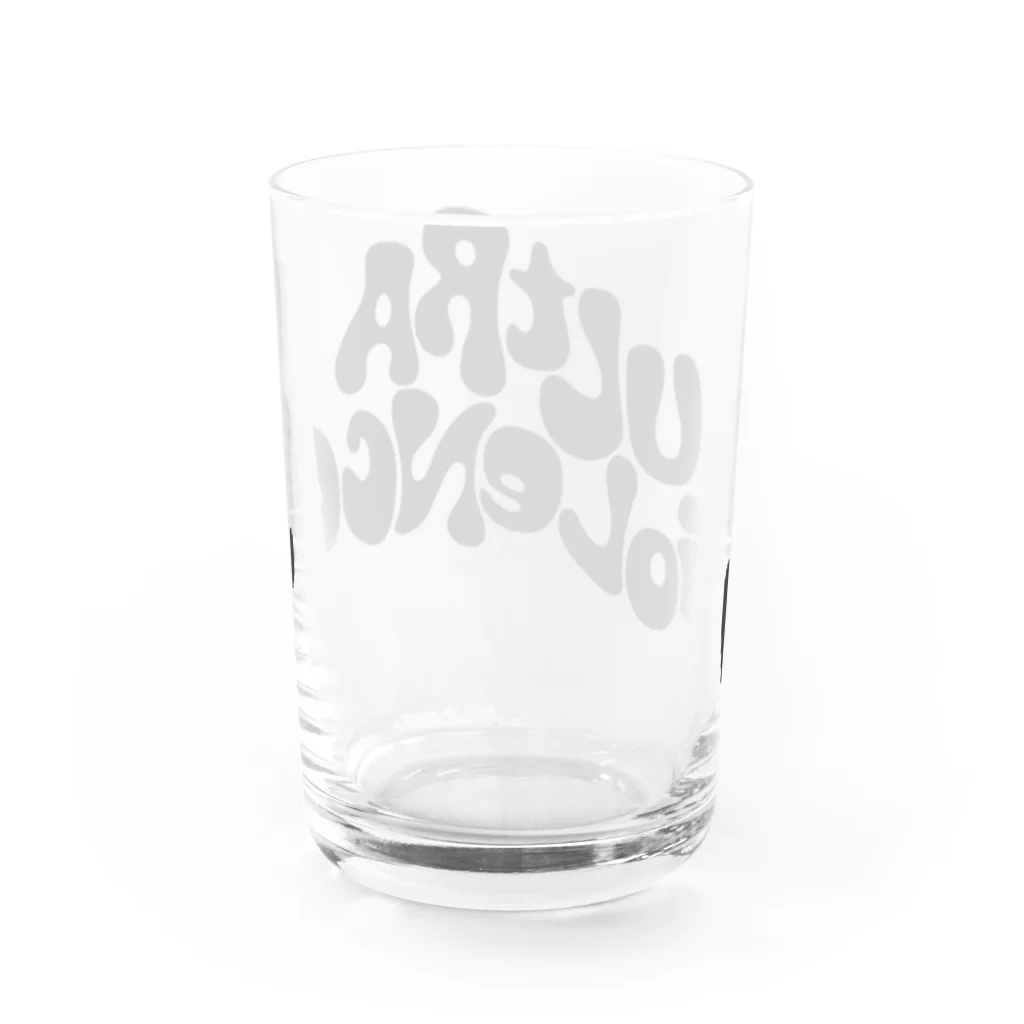 stereovisionのウルトラバイオレンス Water Glass :back