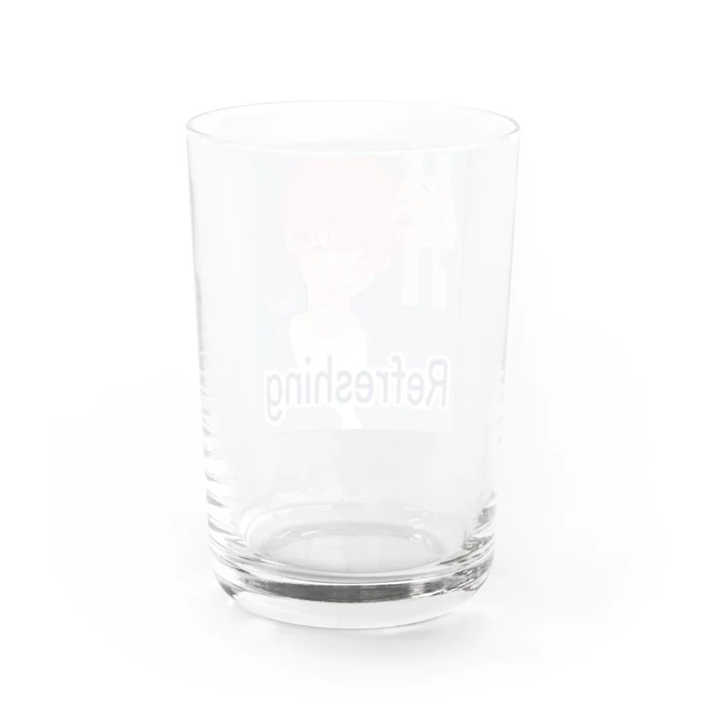 さおりんのRefreshing Water Glass :back