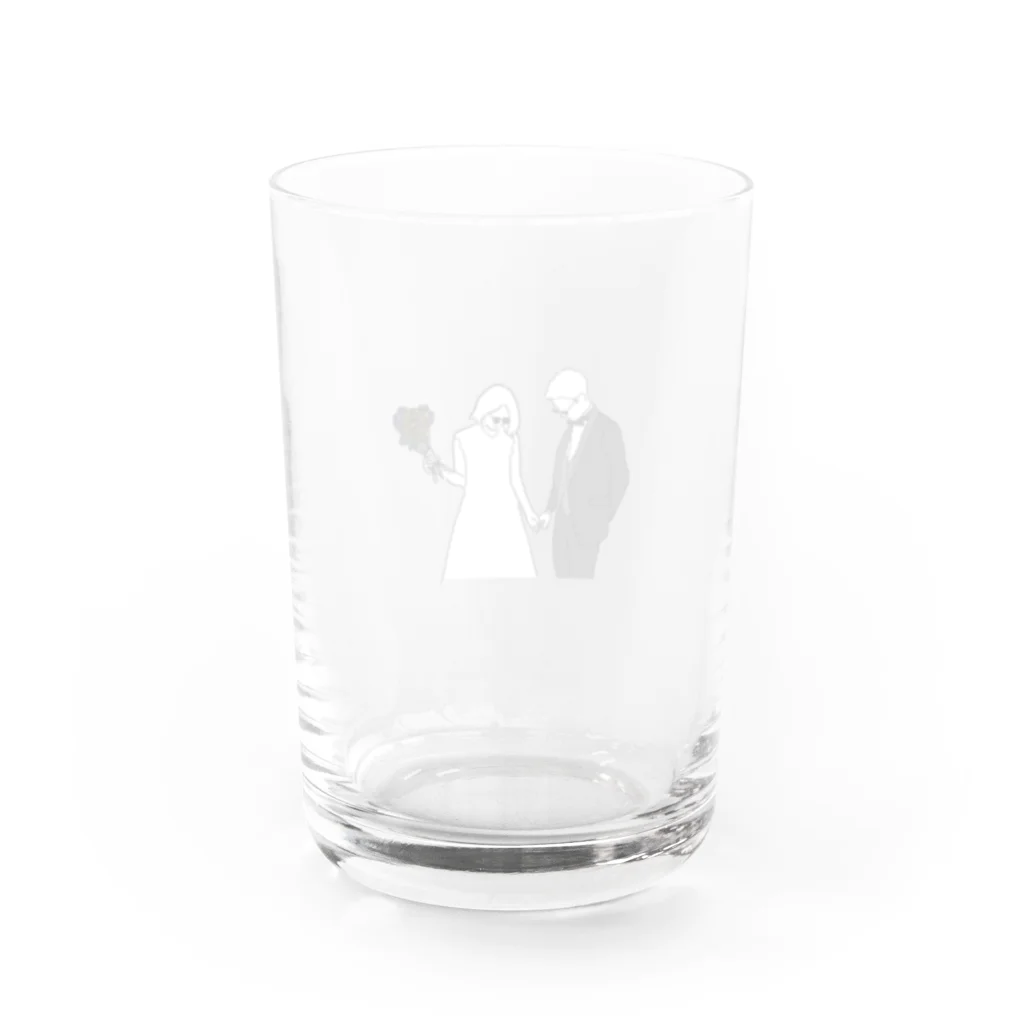 mxxmのhappywd Water Glass :back