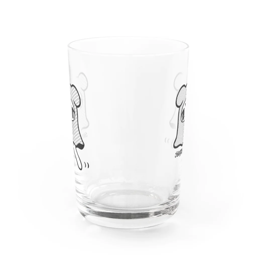 syappoのおばけスコ Water Glass :back