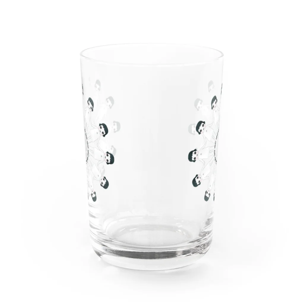 中山ちゃん人形商店の428曼荼羅グラス&カップ Water Glass :back