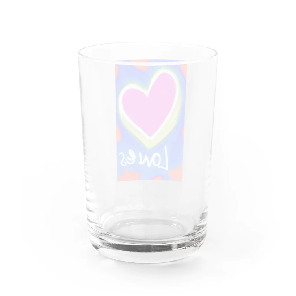 ミカちゃんの部屋⭐︎✴︎make a smile⭐︎✴︎のLOVES💗 Water Glass :back