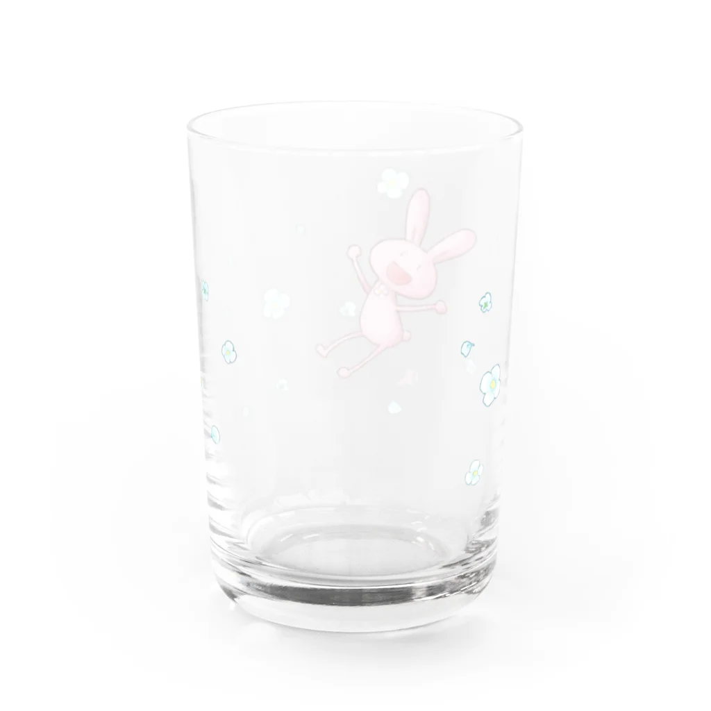 村長さわのぶらんちゃん Water Glass :back