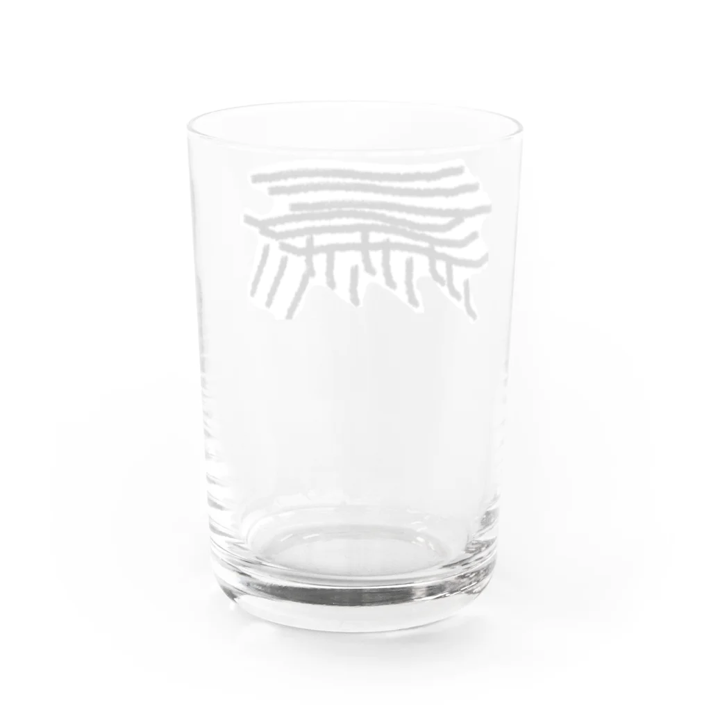 萬屋断片の[F][G]高架好き デザイン① Water Glass :back