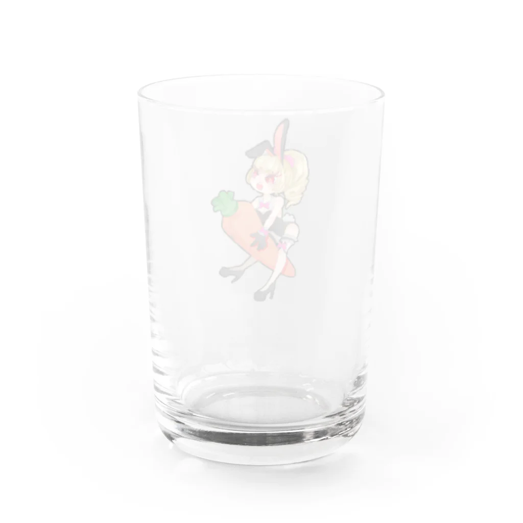 kanisukiのつり目バニーちゃん Water Glass :back
