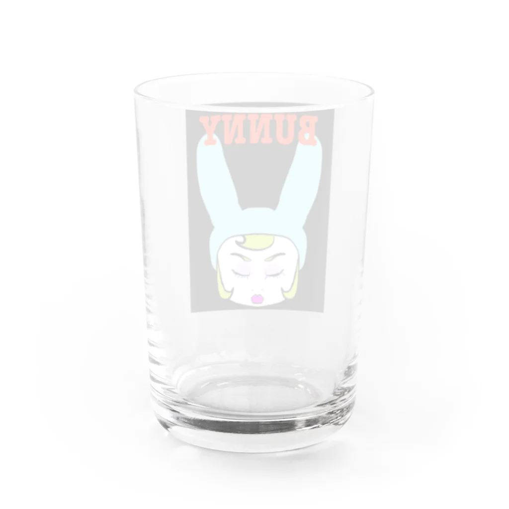 mamo〜のBunny girl Water Glass :back