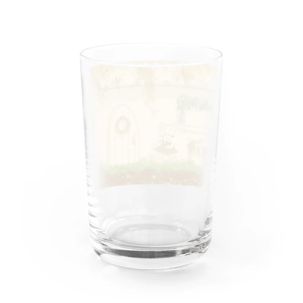 k shopの朝のルーティーン Water Glass :back