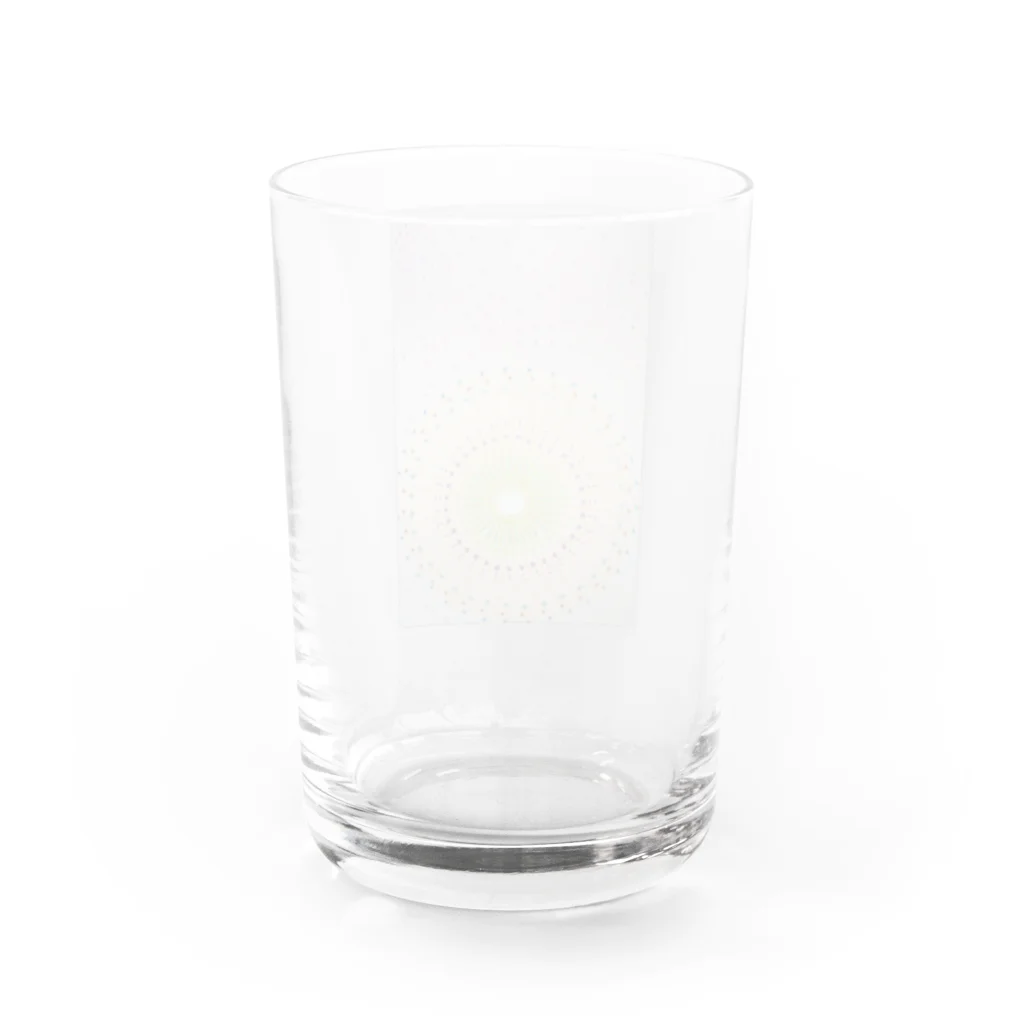 〜築輪〜カラーセラピーのスピログラフ　出発 Water Glass :back