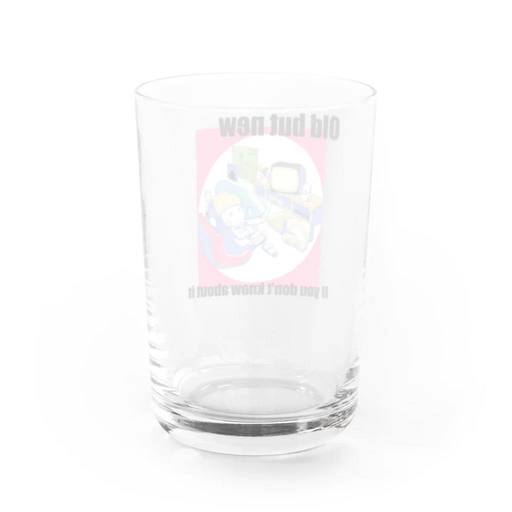 雑貨屋腹痛(ぽんぽんたいたい)の古くても知らなければ新しい！ Water Glass :back