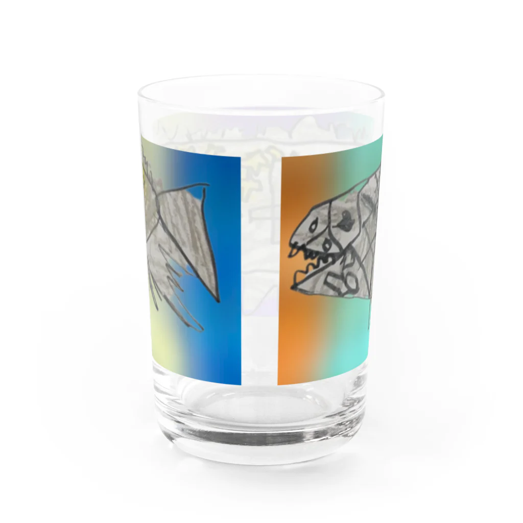 DAISHOPのおさかなロック３ Water Glass :back