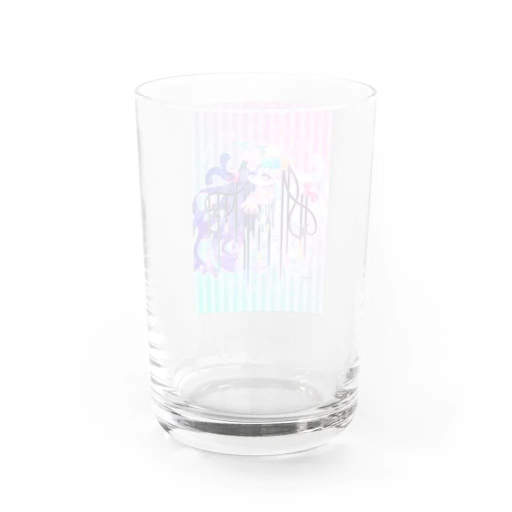 宵ノ音工房のGAMING・ANGEL Water Glass :back
