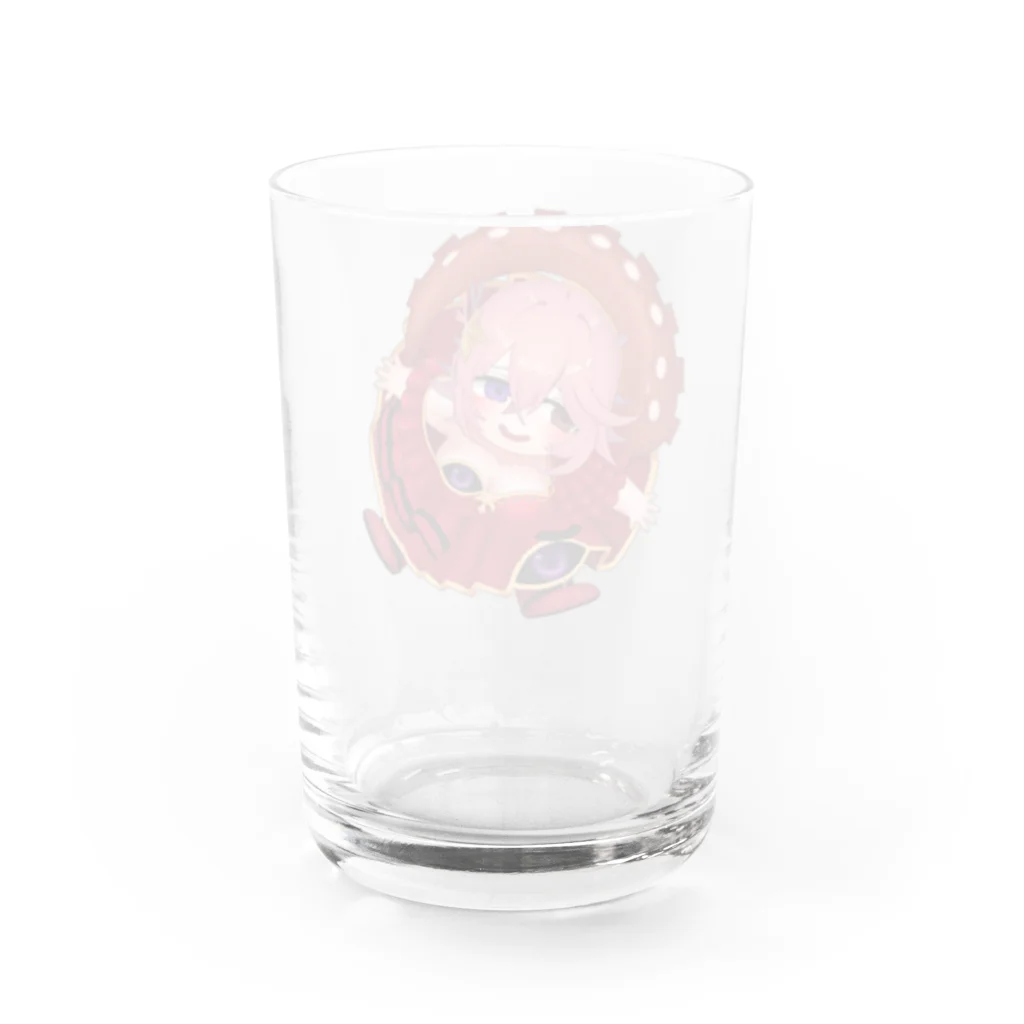 個人Vtuberテンタクル七海ショップSUZURI支店のぺったんテンタクル七海 Water Glass :back