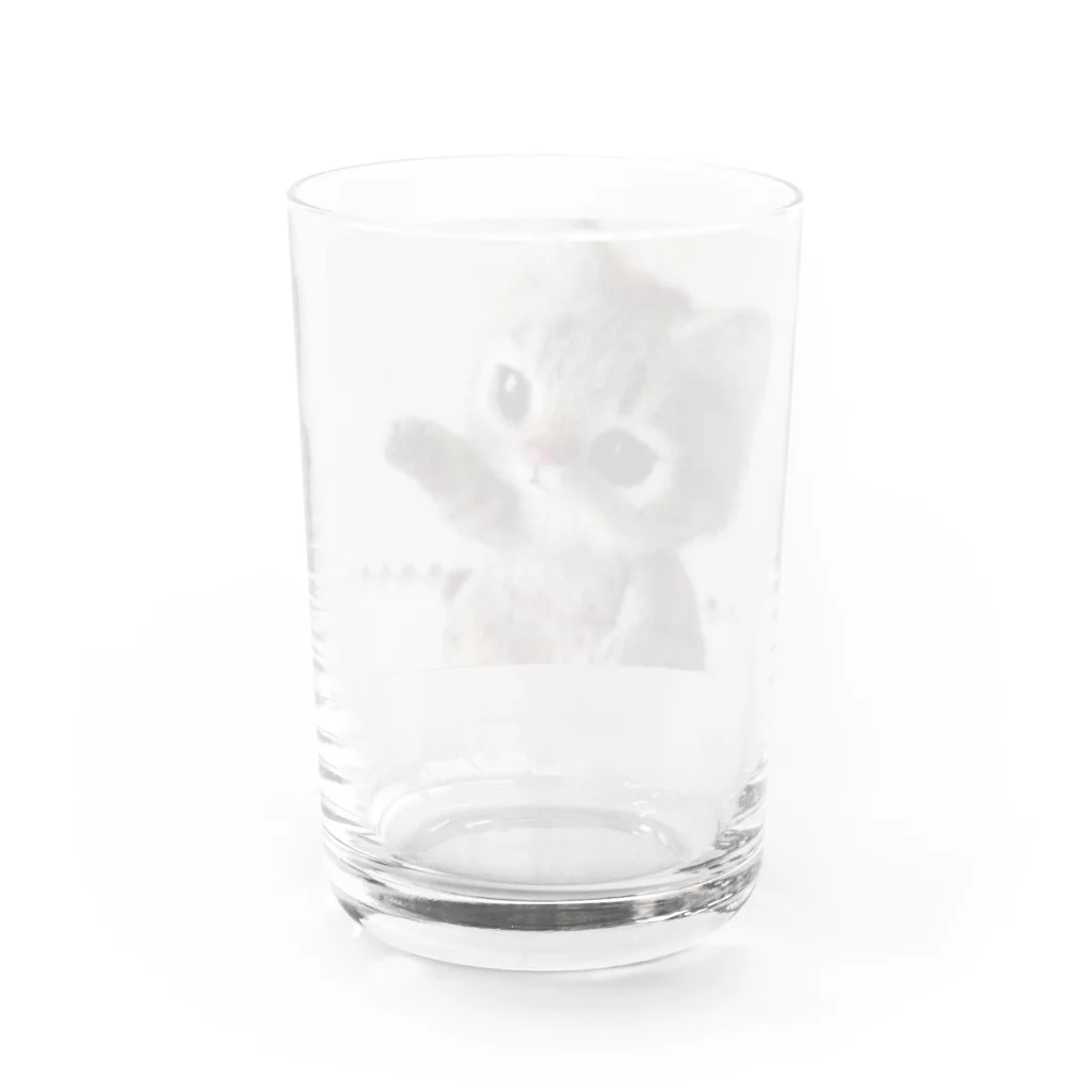 ごまめのよもぎくん Water Glass :back