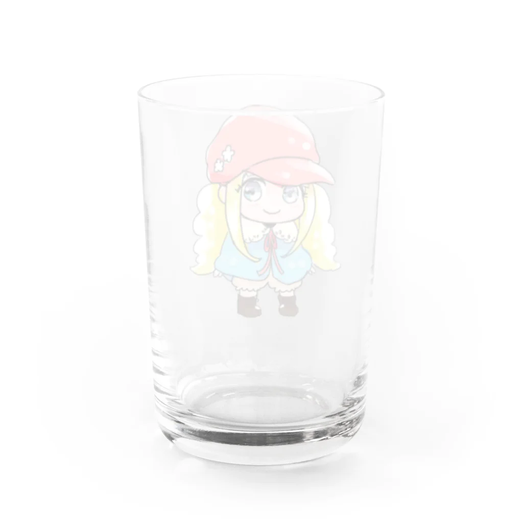 アナ５３ショップのロンちゃん・グラス Water Glass :back