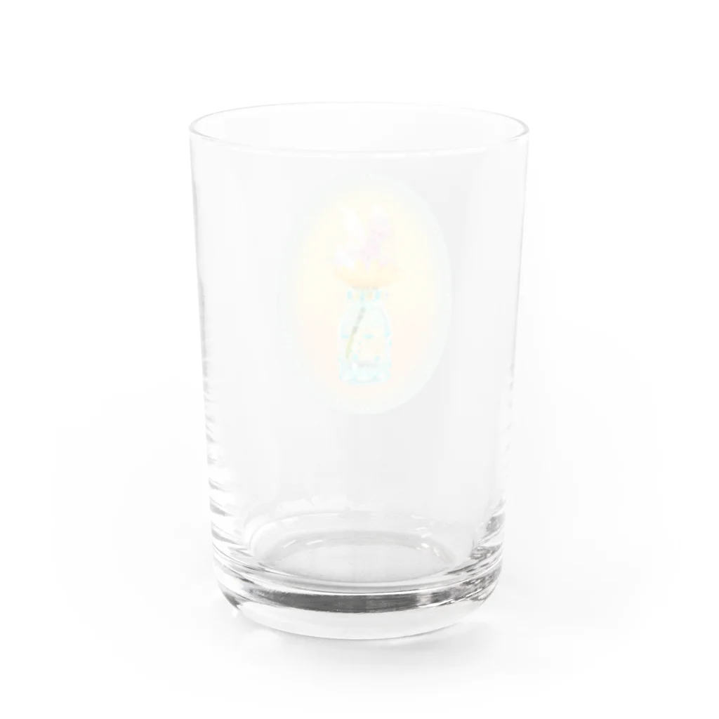 yamano_zakkayaの花と妖精 Water Glass :back