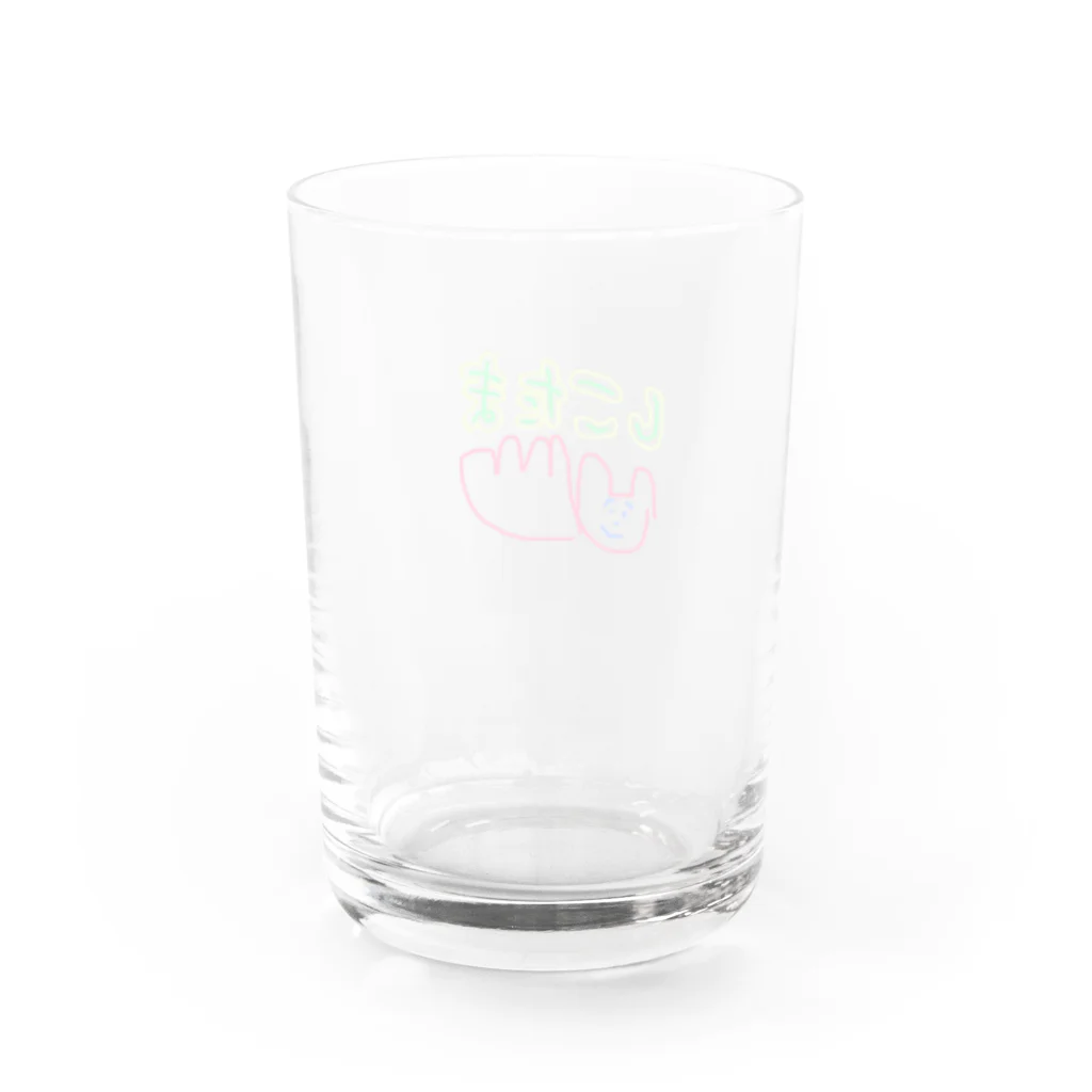 へびにゃんグッズのへびにゃん（しこたま） Water Glass :back