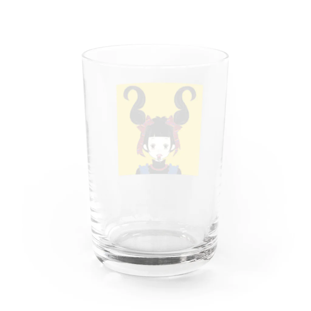 ハナイロの愛溶甘味配布日乙女　黒髪 Water Glass :back