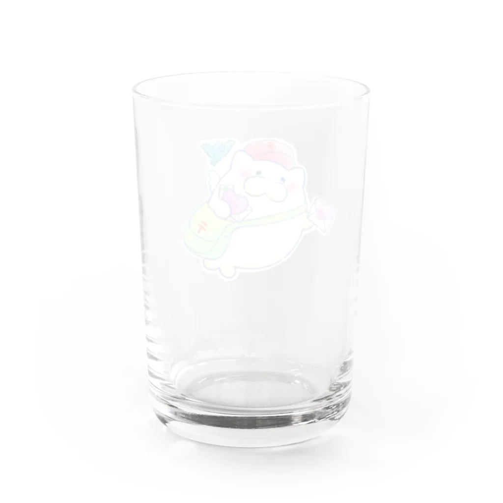 ぶらたん!!storeのしあわせ郵便屋ぶらたん💌 Water Glass :back