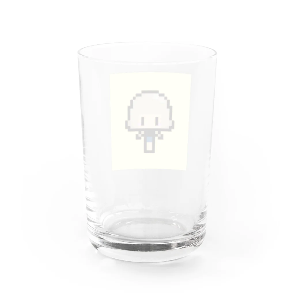 なかにしゲームス公式グッズ屋さんのなかにしのドット絵 Water Glass :back