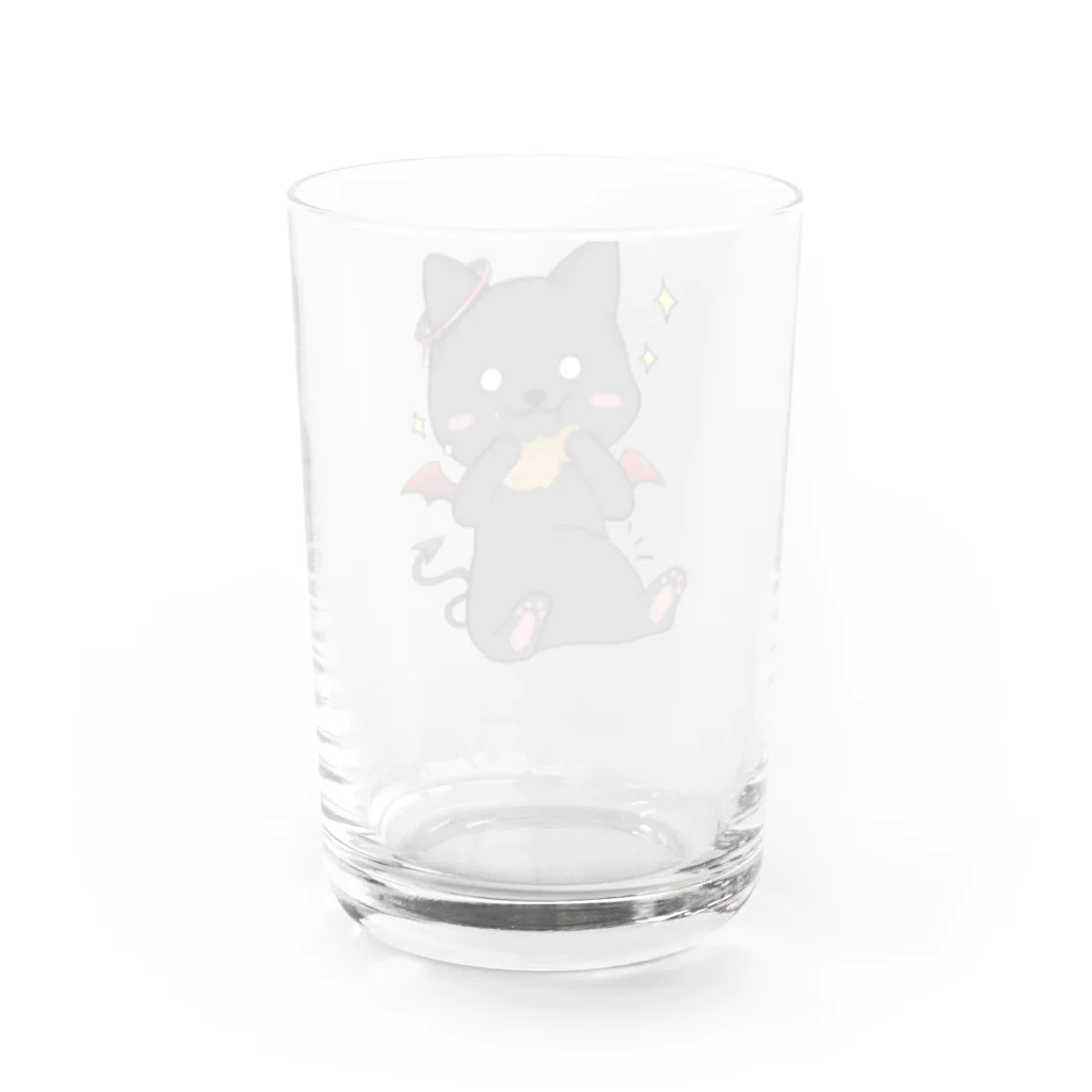 こたまおショップ【公式】の【まおたろう】たいやきもぐもぐ Water Glass :back