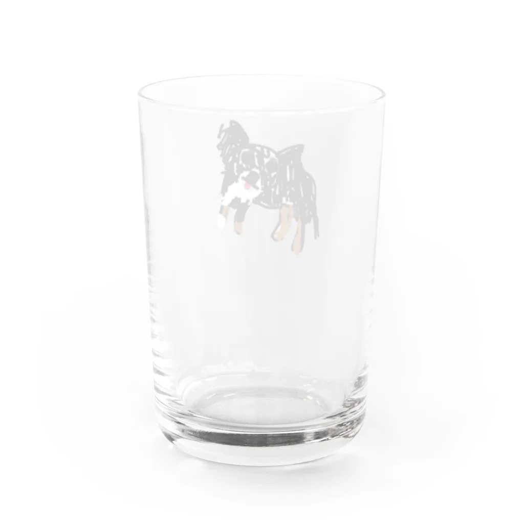 ぴーきち👨‍💼🍻のぴーきち画伯 Water Glass :back