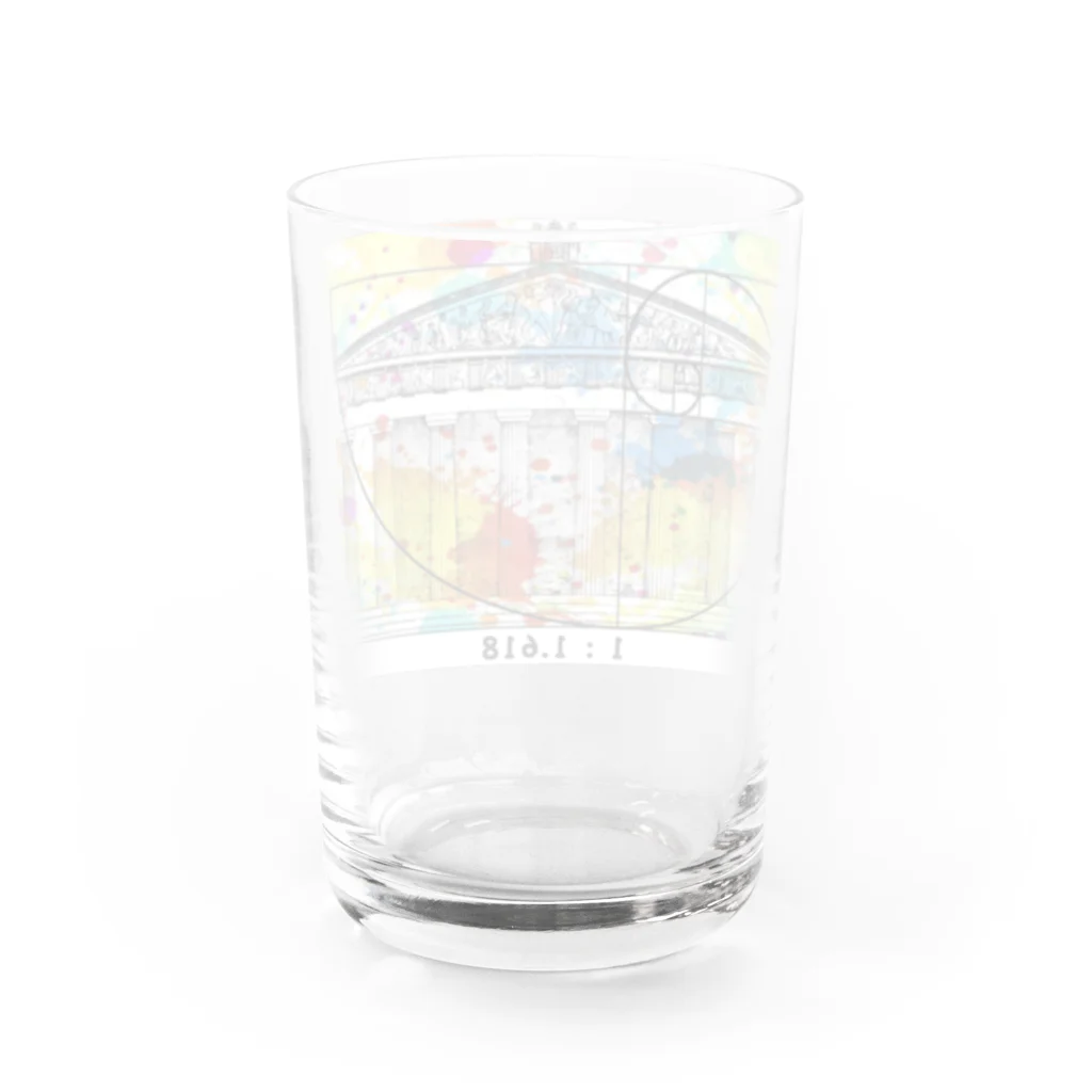 ハルティン<designed by an architect>のART×名建築 パルテノン神殿 Water Glass :back