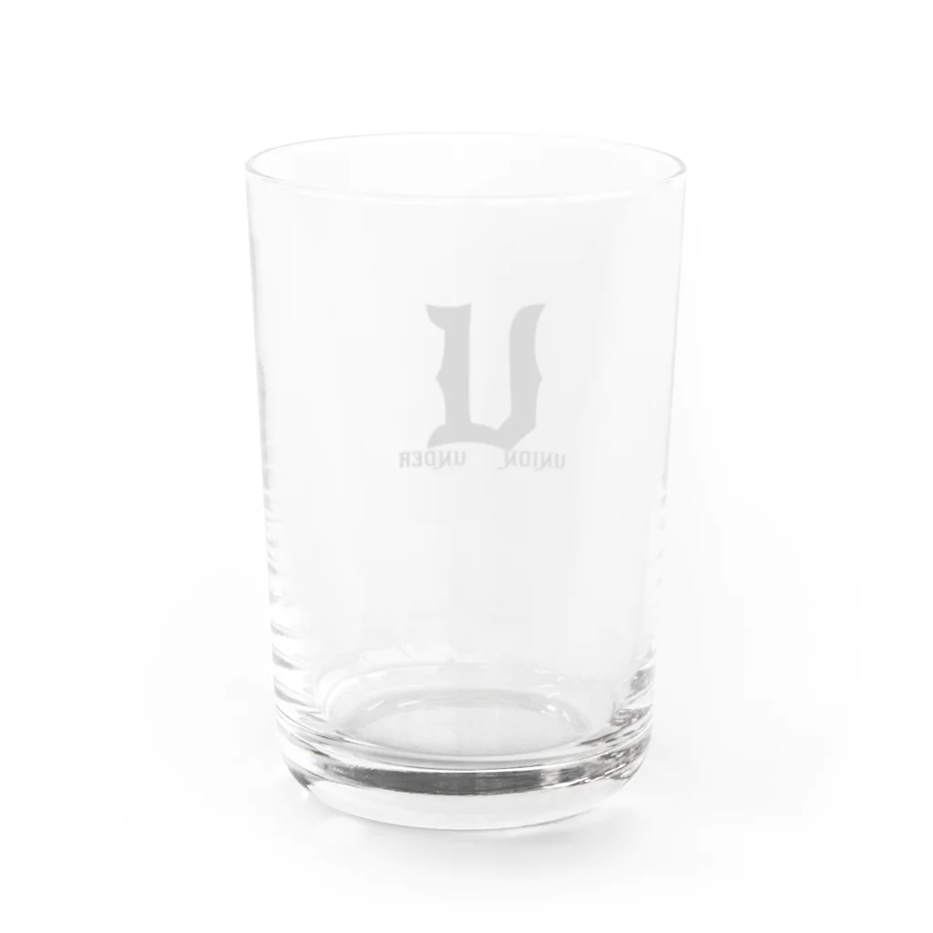 UNIONStoreのUNION　UNDER社公認グッズ Water Glass :back