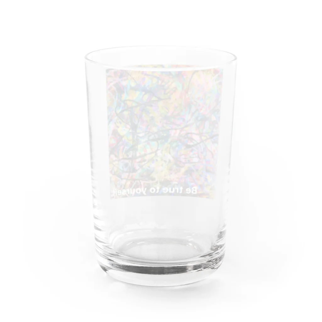 mikoのたいせつ Water Glass :back