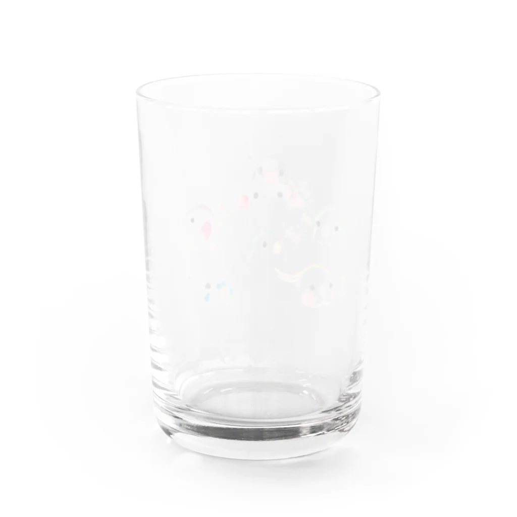 what a life! by Fusaのトリ好きのためのトリ大集合 Water Glass :back