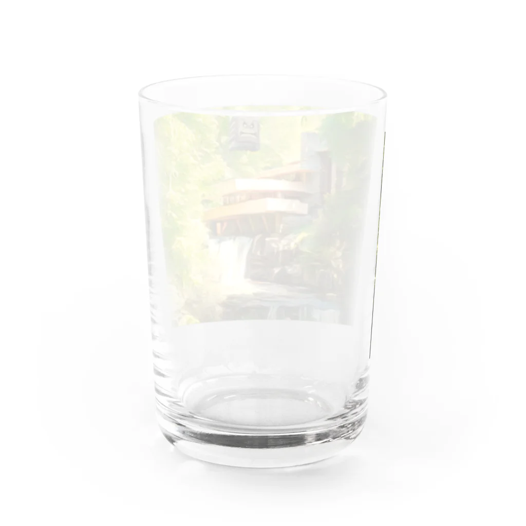 ハルティン<designed by an architect>のART×名建築 落水荘 Water Glass :back