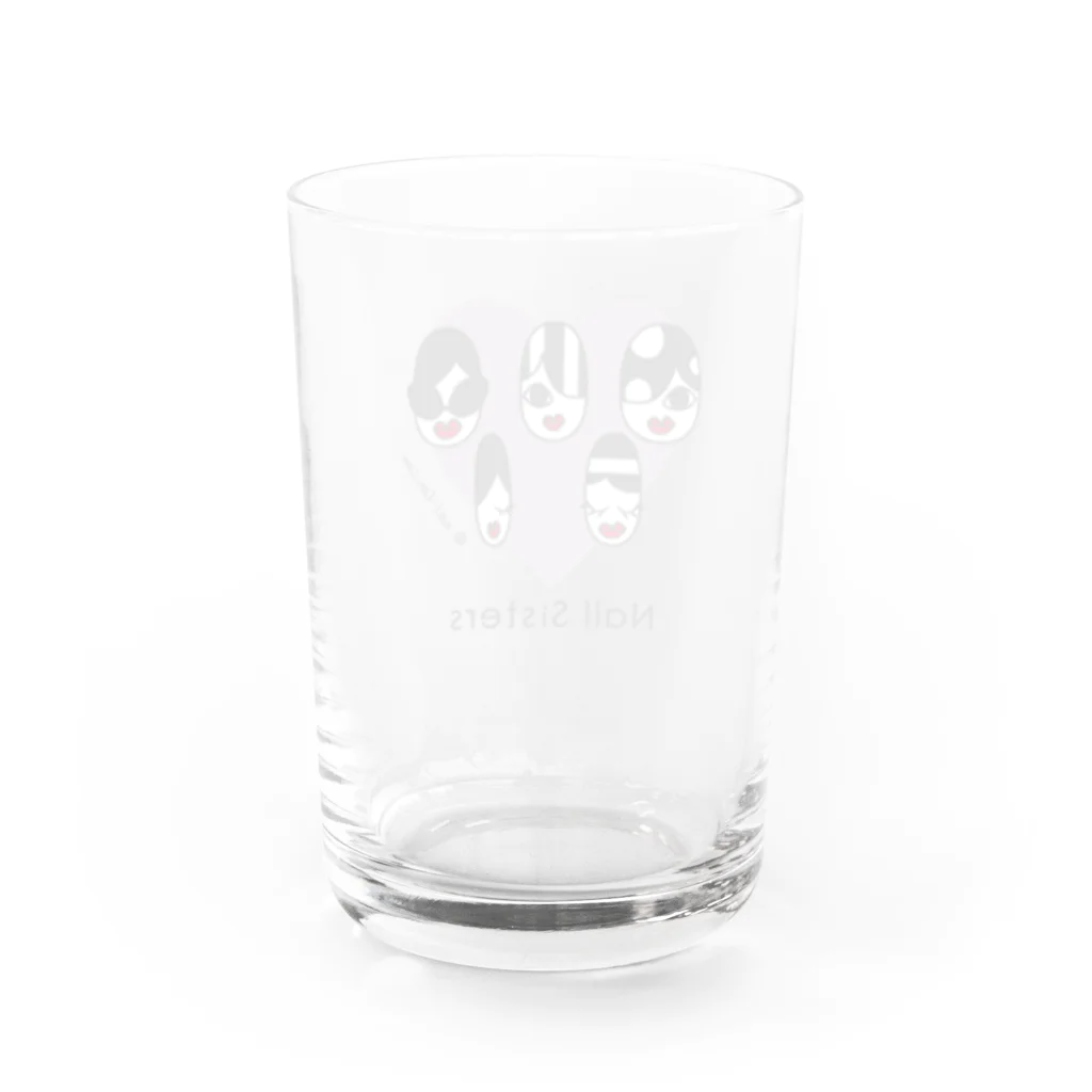 ネイルシスターズ♡のネイルシスターズ　ハート♡ Water Glass :back