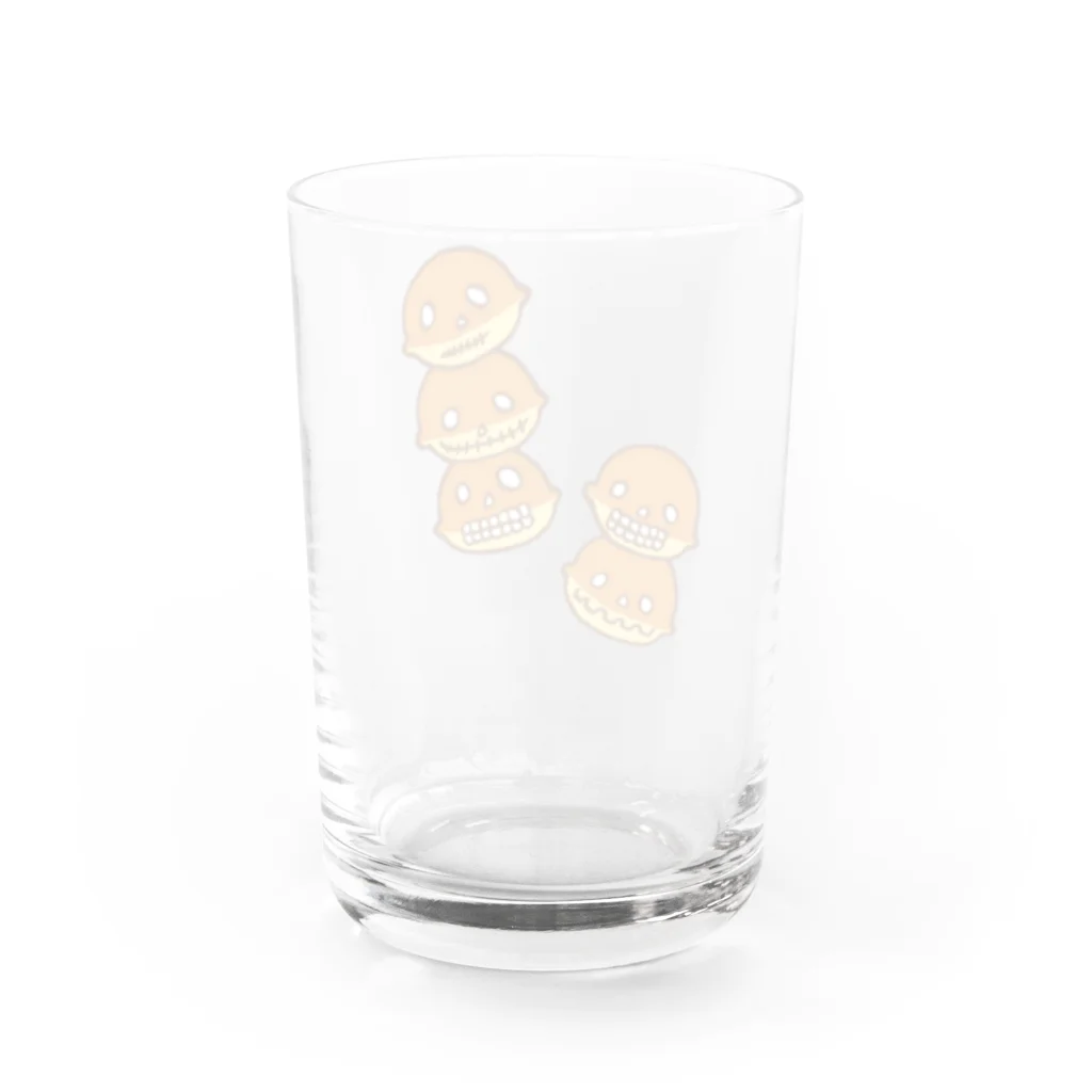 Siderunの館 B2のドクロ風味なベビーカステラ Water Glass :back