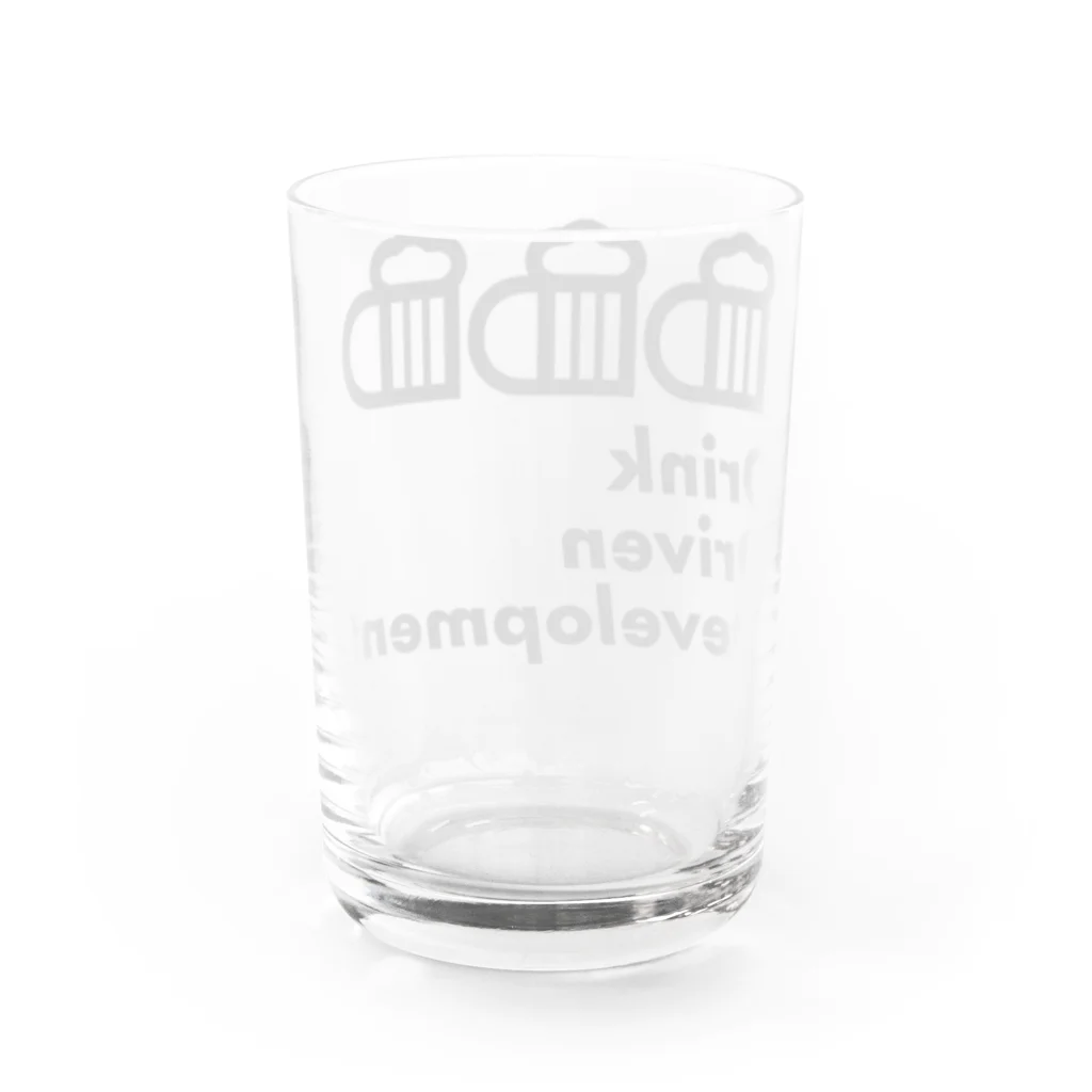 __developer__のアルコール駆動開発 –Drink Driven Development– Water Glass :back