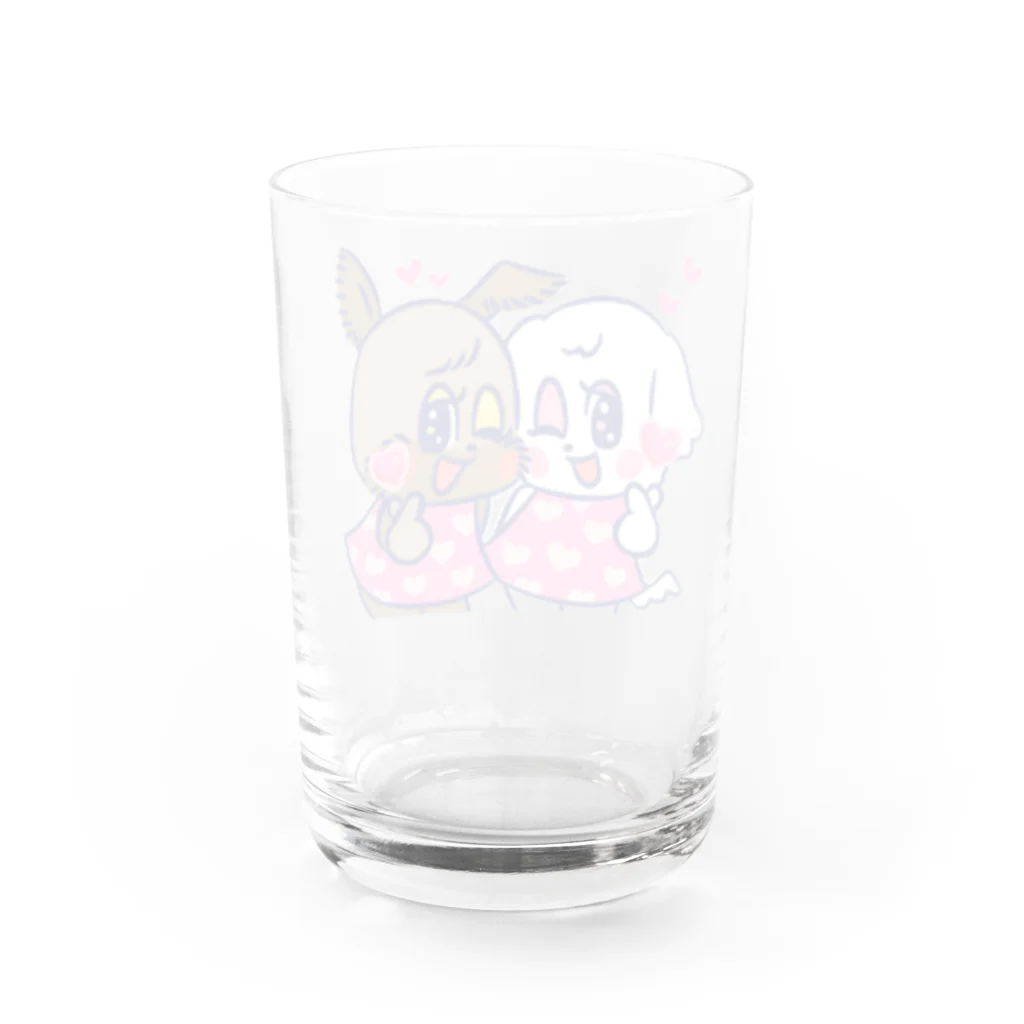 すーまるさんのお部屋のすーまるきゅん Water Glass :back