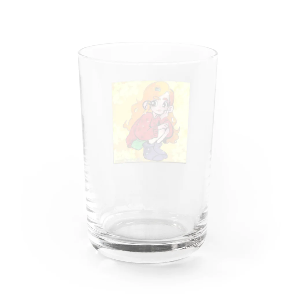 LittleStarDrawsのPiper Cute Things Water Glass :back