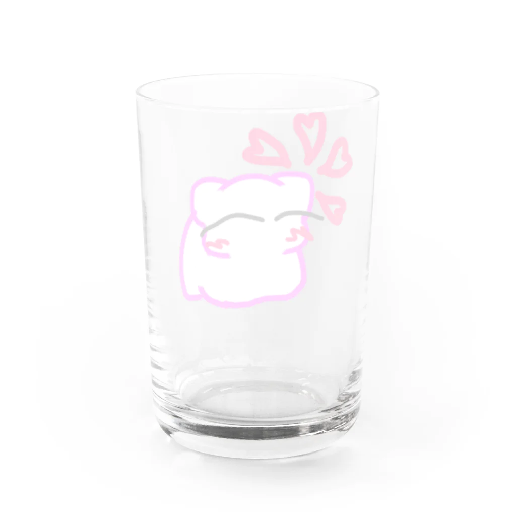 気まぐれママンのママン Water Glass :back