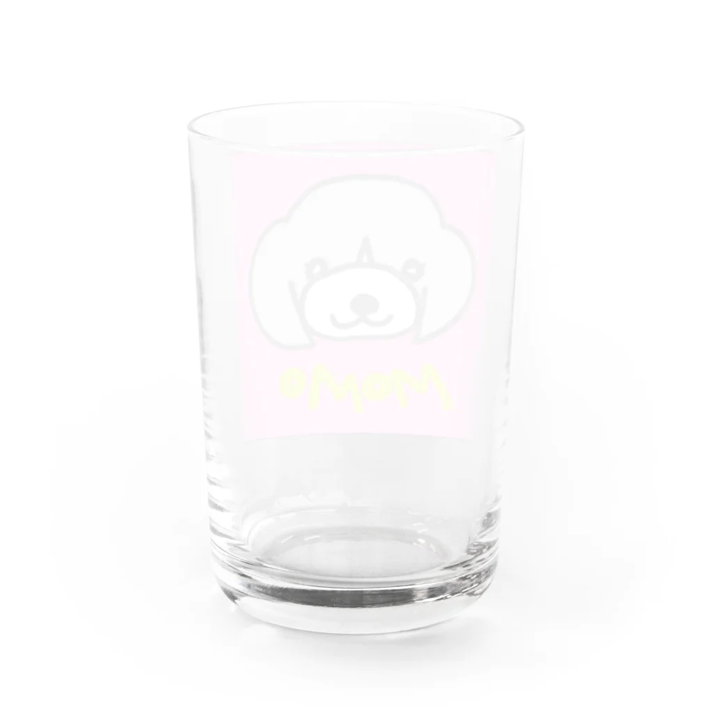 BTK-originalのモモ Water Glass :back