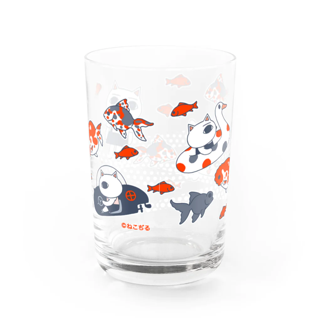 ねこぢるショップのねこぢるグラス（グラス） Water Glass :back