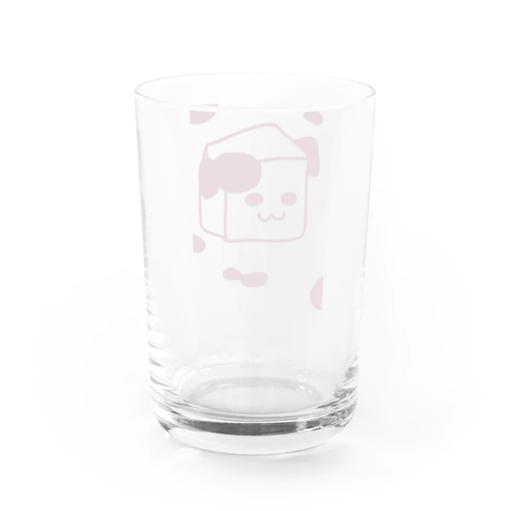 米ちゃんのいぬ Water Glass :back